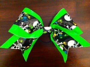 Duct Tape Cheer Bow