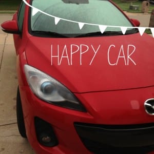 Smiling Mazda 3