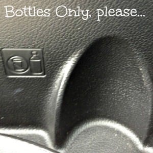 Bottle Holder on the Kia Optima