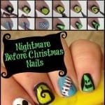 How To Paint Nightmare Before Christmas Nail Art
