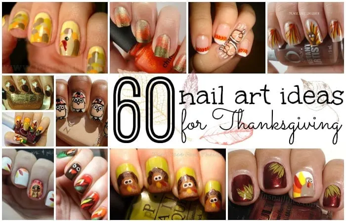 60 nail art ideas for thanksgiving