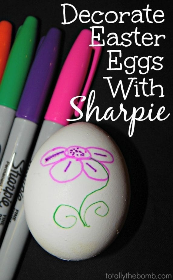 Decorate Easter Eggs With Sharpie