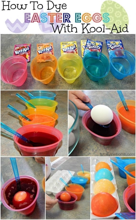 How To Dye Easter Eggs With Kool Aid