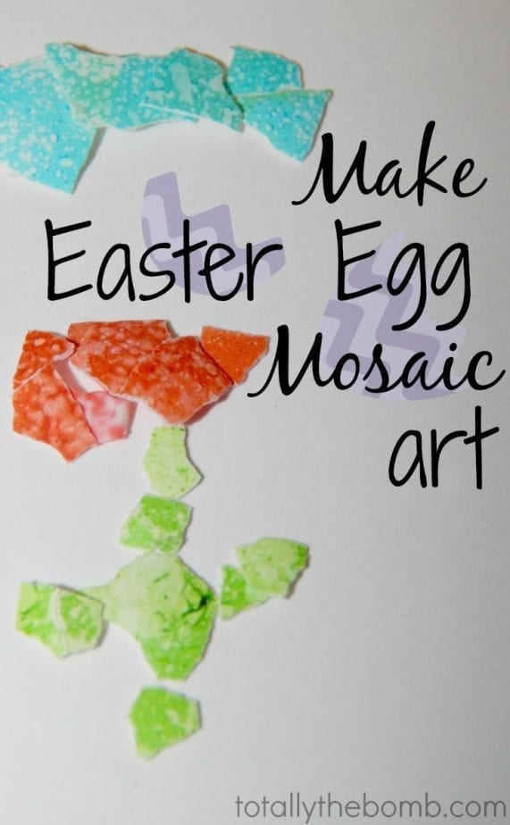 How To Make Easter Egg Mosaic Art