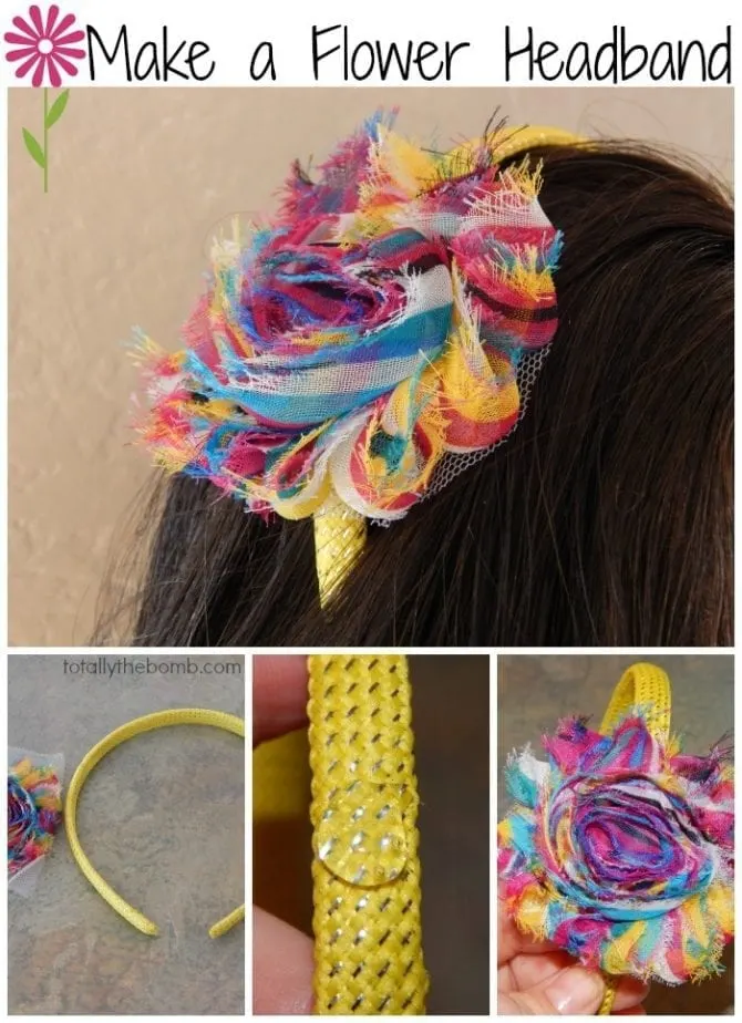 How To Make a Flower Headband