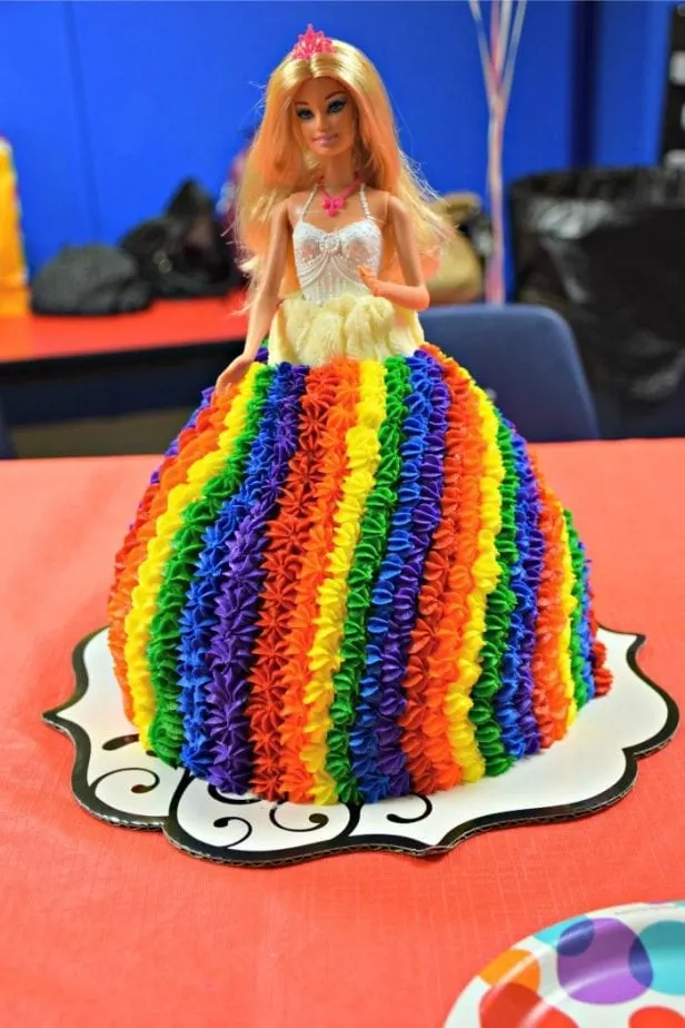 This Rainbow Barbie Cake Is Everything