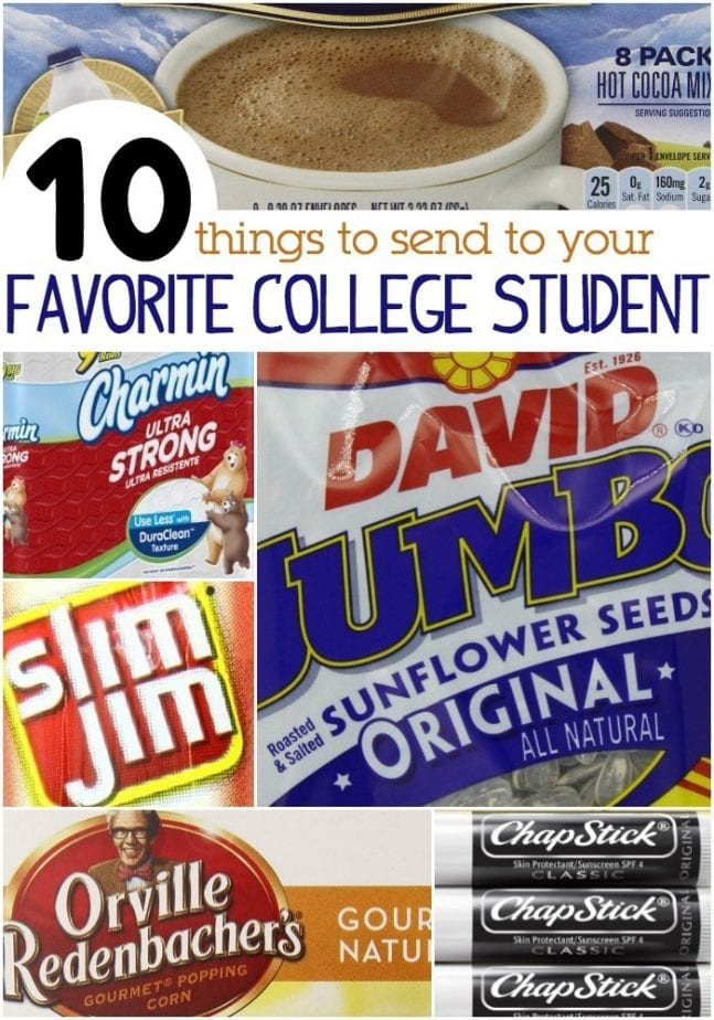 These ten goodies are sure to make the ultimate college student care package