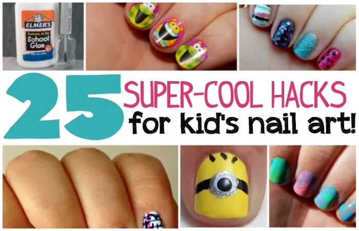 25 kids nail art hacks
