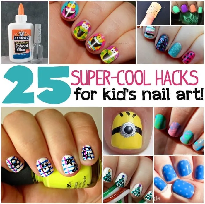 25 super cool nail art hacks