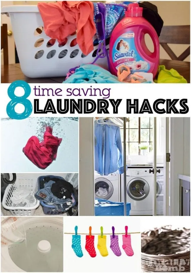 8 time saving laundry hacks