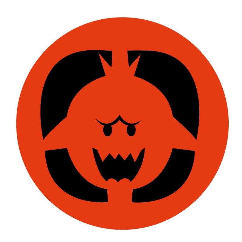 video game pumpkin stencil