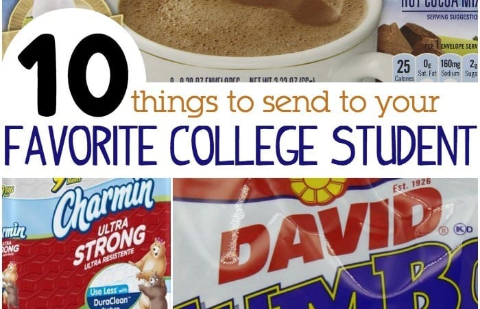 10 things to send to your favorite college student