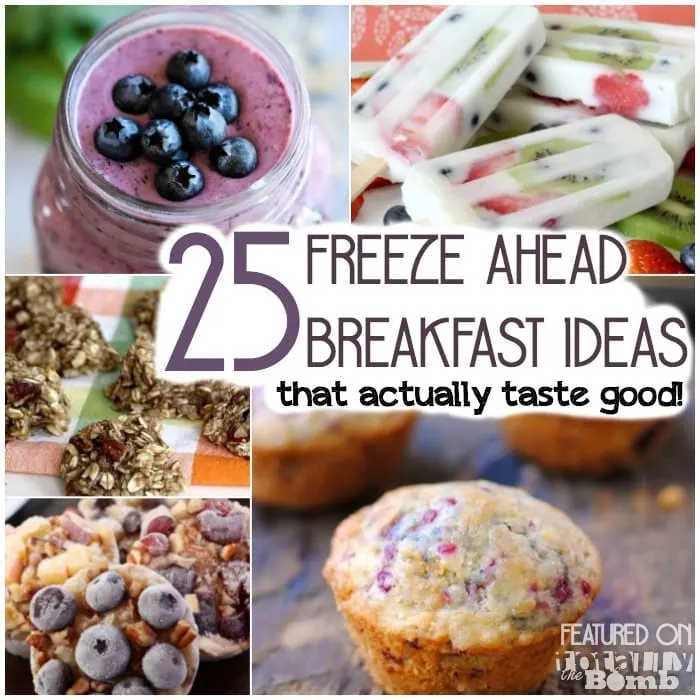 25 freeze ahead breakfast ideas
