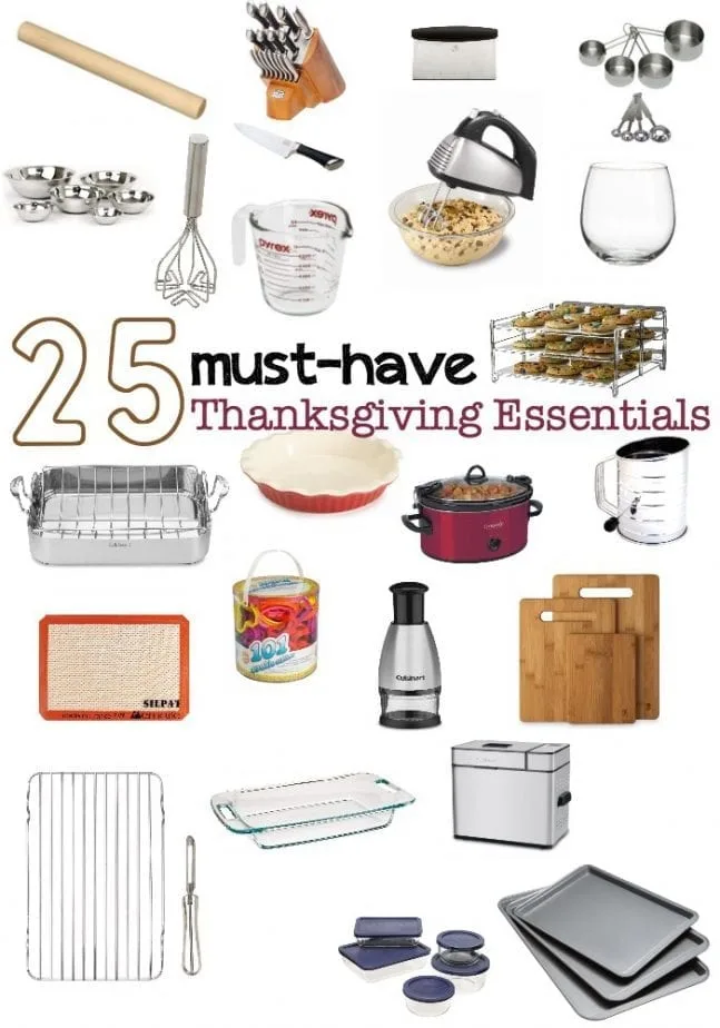 25 must have thanksgiving essentials