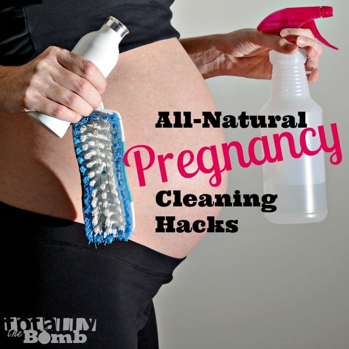 All Natural Pregnancy Cleaning Hacks Sq Pin