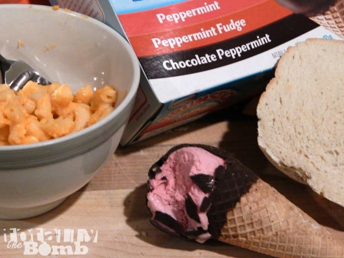 Cozy and Easy Meals for the Fall ice cream