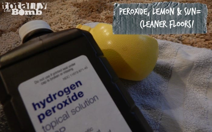 Floor Cleaning Hacks Peroxide Lemon