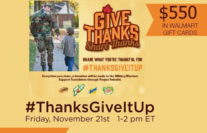 RSVP for the #ThanksGiveItUp Twitter Party