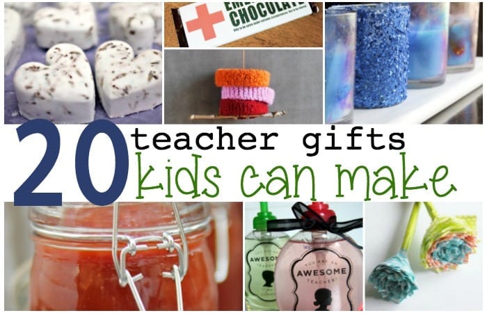 This list of homemade gifts for teachers will warm the heart of your kid's teacher