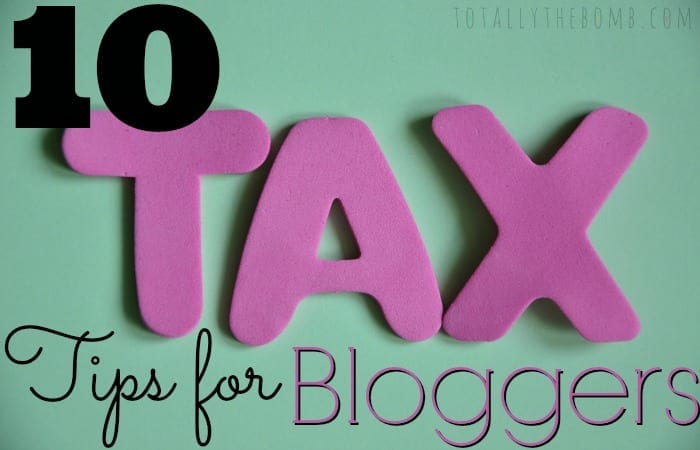 10 Tax Tips for Bloggers Feature