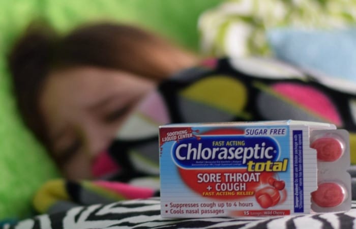chloraseptic sore throat and cough