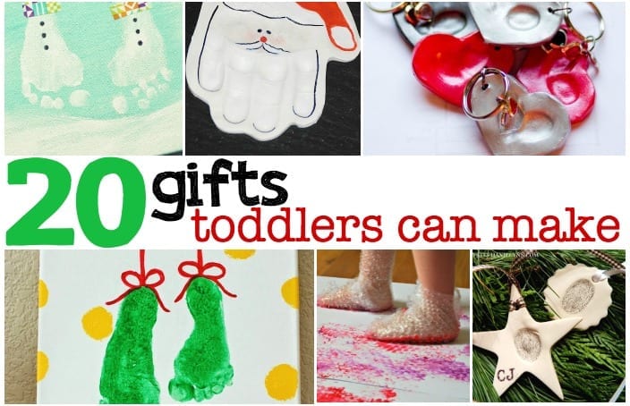 gifts toddlers can make