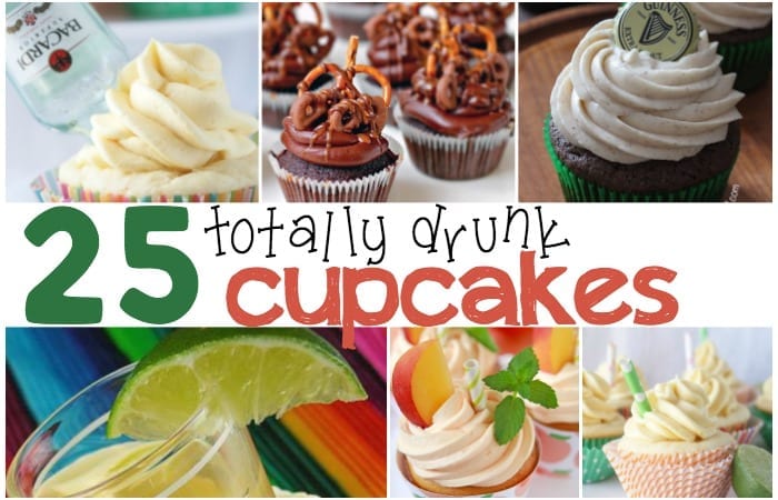 25 Totally Drunk Cupcakes