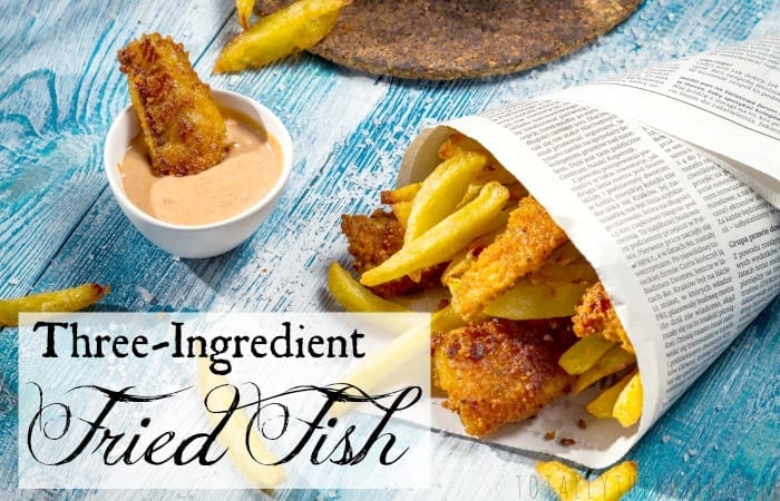 3 Ingredient Fried Fish Recipe Feature