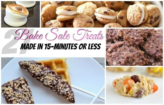 Bake Sale Treats Fast Easy Feature w txt