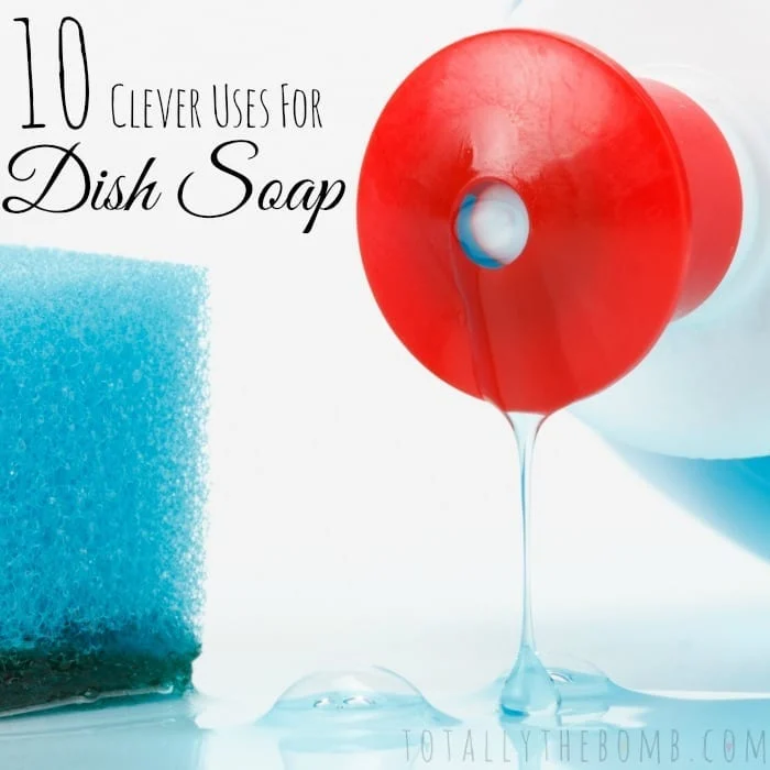 Clever Uses Hack Tip Trick for Dish Soap Sq