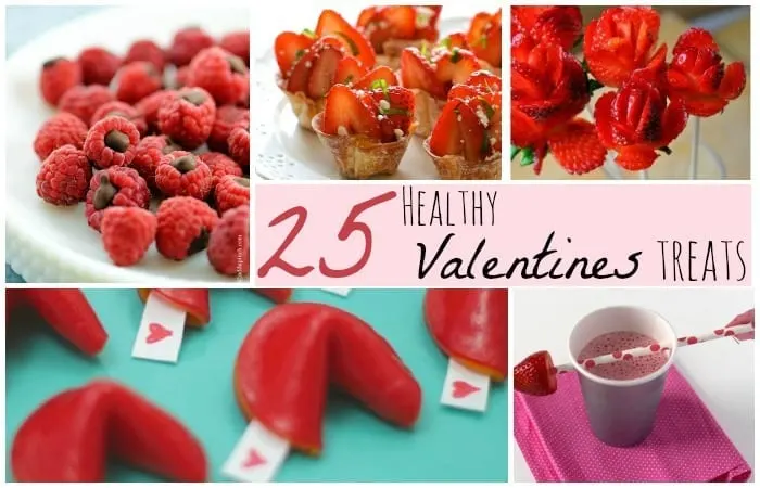 Healthy Valentines Treat Snack Feature w txt