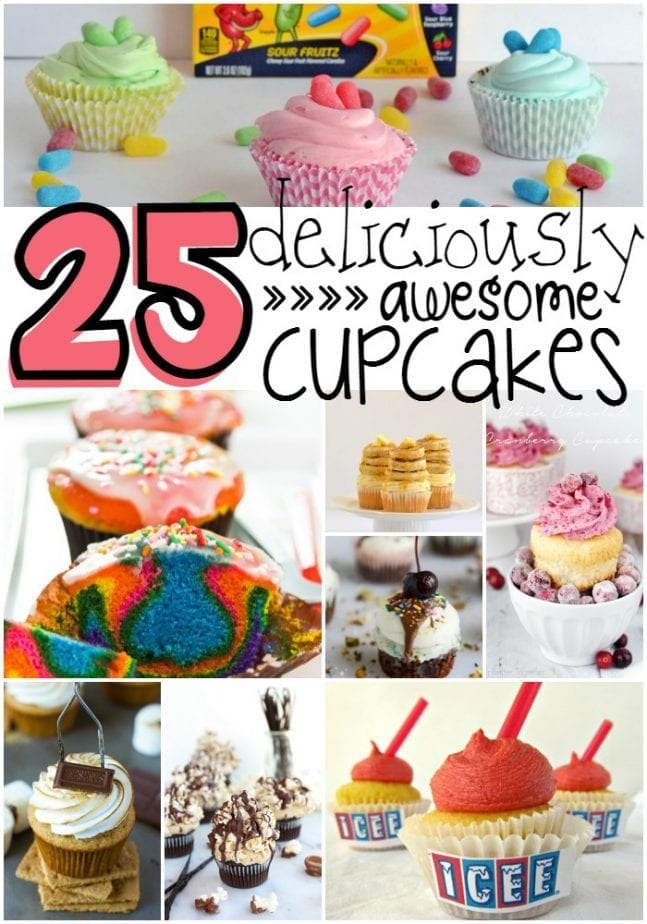 25 Deliciously Awesome Cupcakes