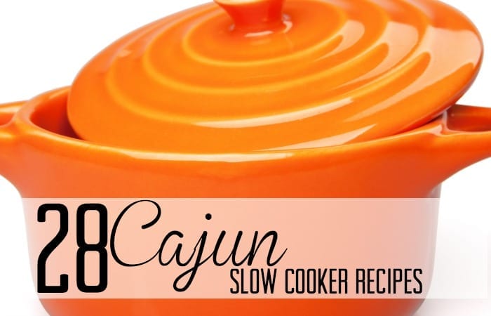 28 Cajun Slow Cooker Recipes