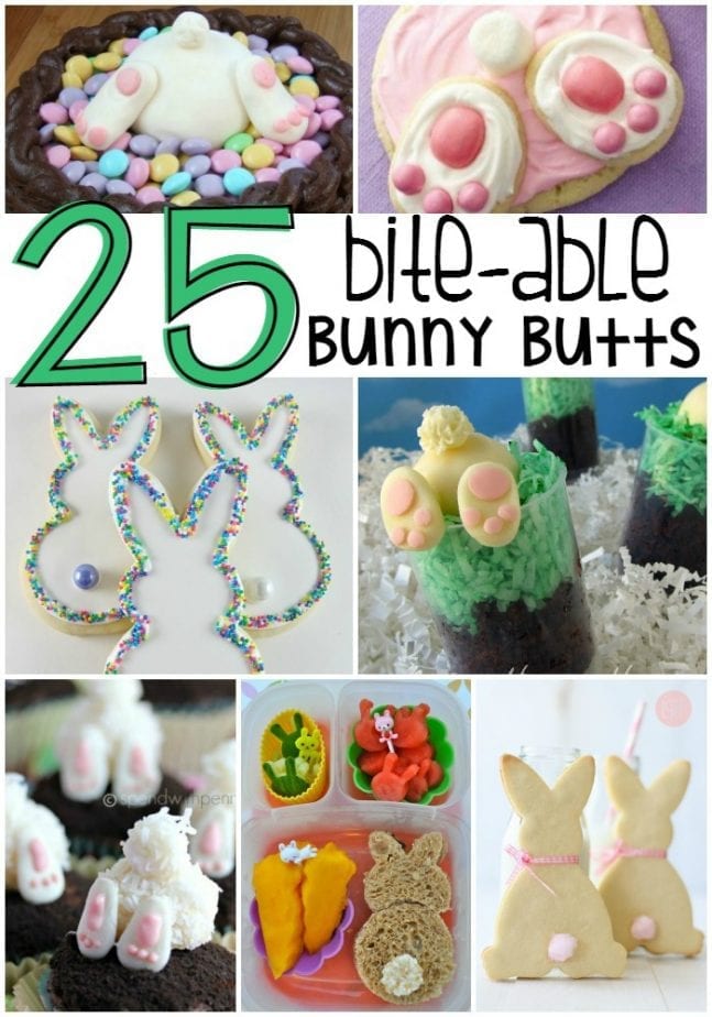 Adorable Edible Bunny Butts Perfect for Easter!