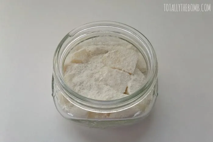 Pear Jar Cake Process
