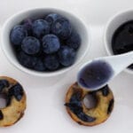 Mini Blueberry Donuts