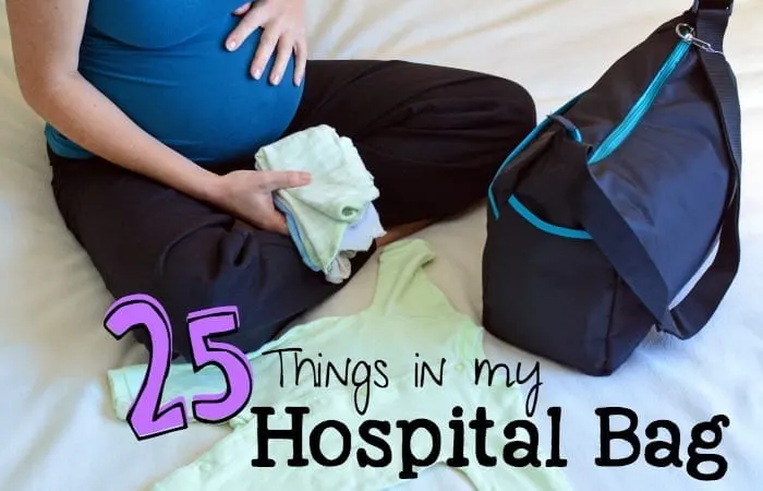 What I Pack in my Hospital Bag for Baby - Blossom & Become