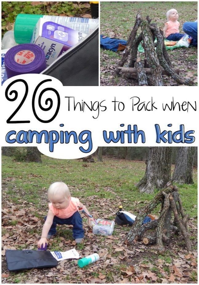 How to Camp with Kids