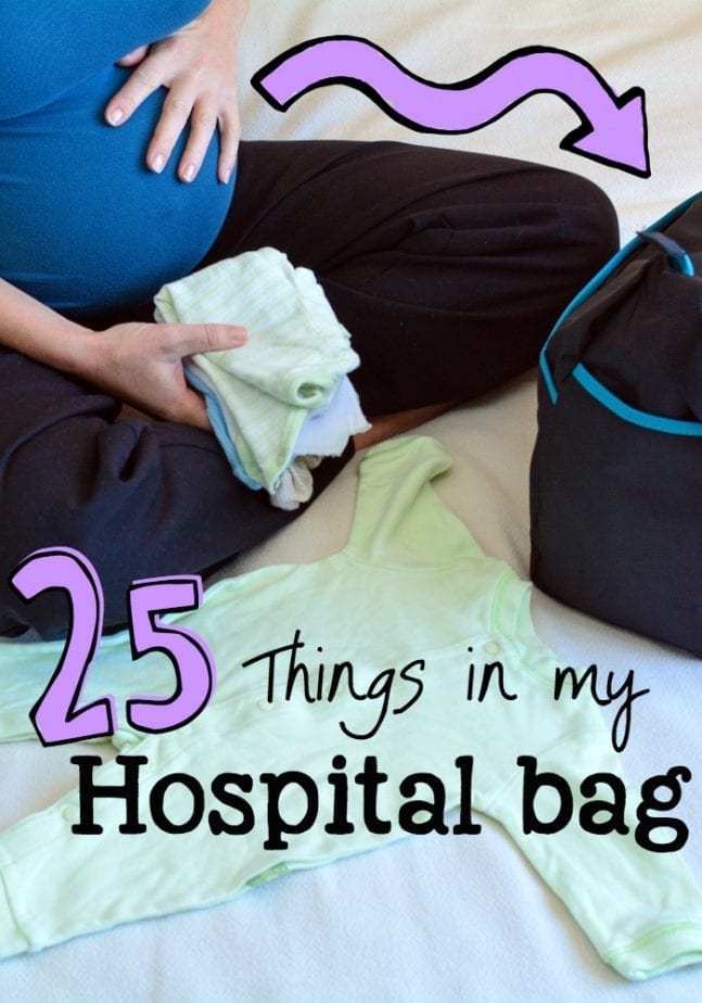 Pack hospital bag pin