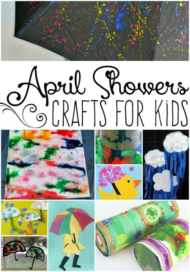 20 April Showers Crafts for Kids