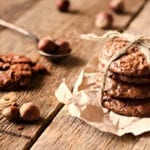 chocolate hazelnut cookies