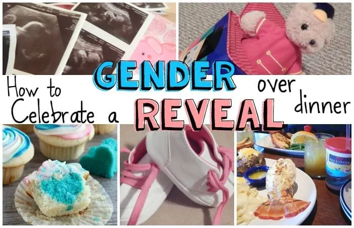 How to celebrate a gender reveal over dinner