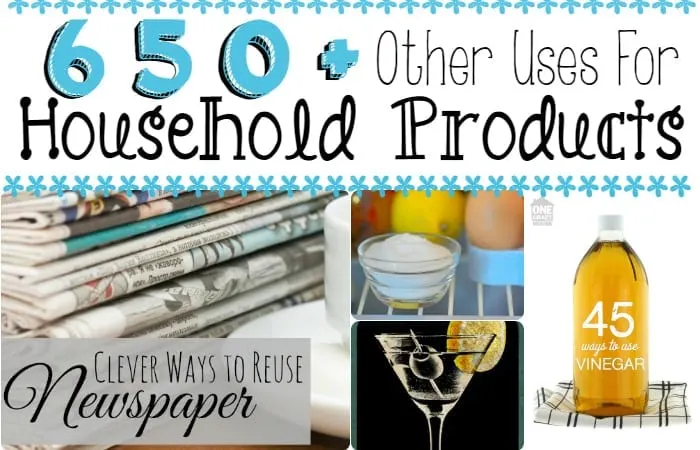 uses for household products