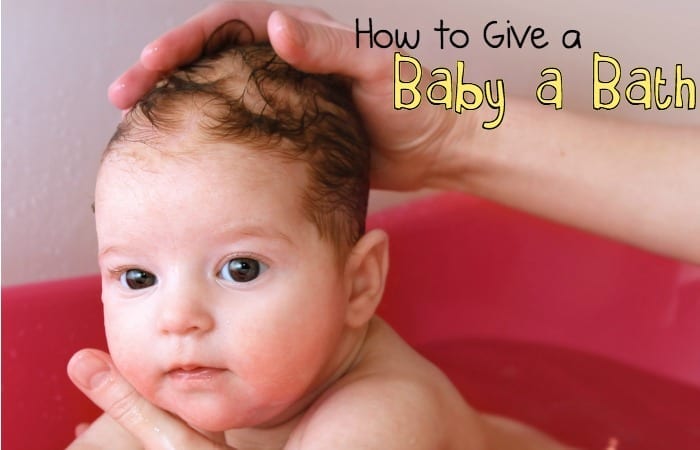 what you need to bathe a baby feature