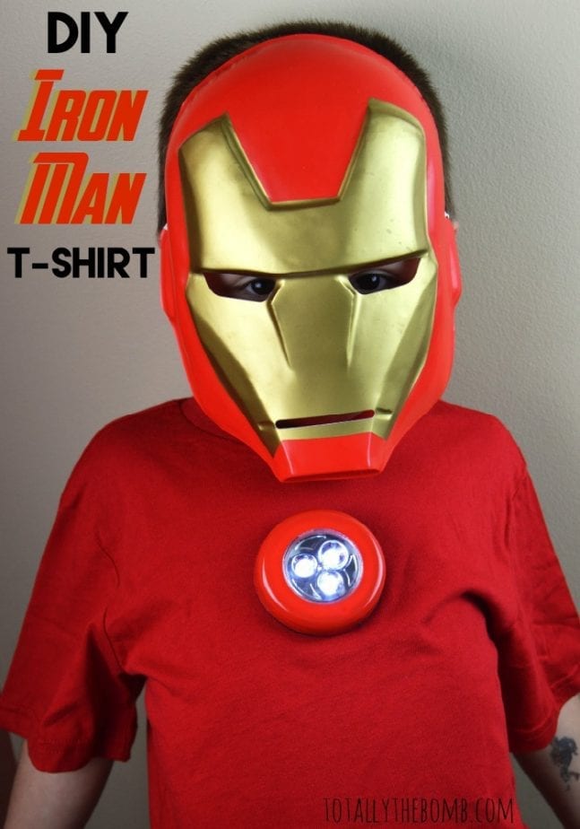 DIY Iron Man shirt