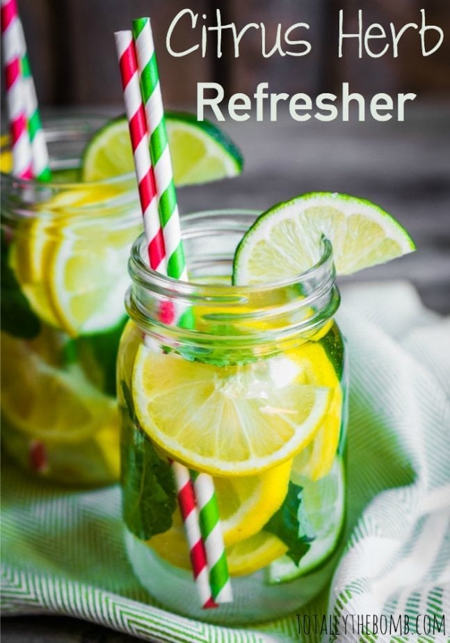 citrus herb refresher