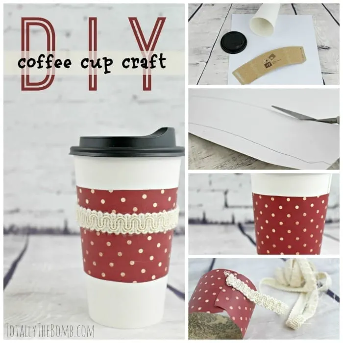 coffee cup cozy craft