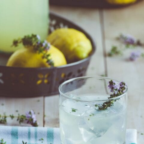 Gin Thyme Lemonade