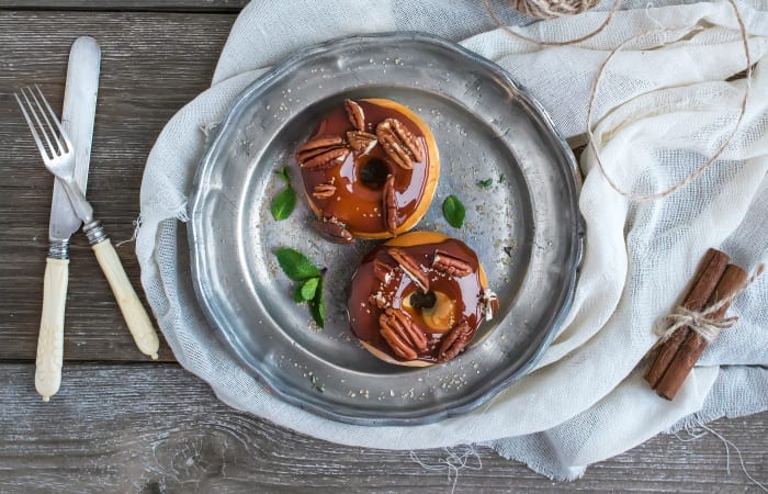 mexican chocolate glazed donuts