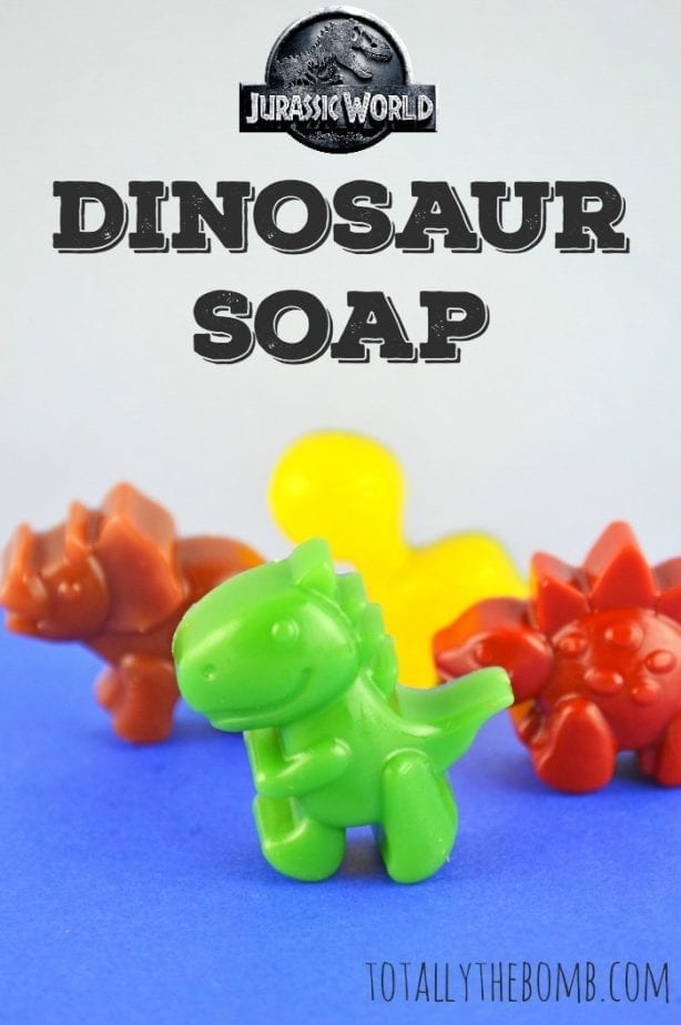 Jurassic World Inspired Dinosaur Soap